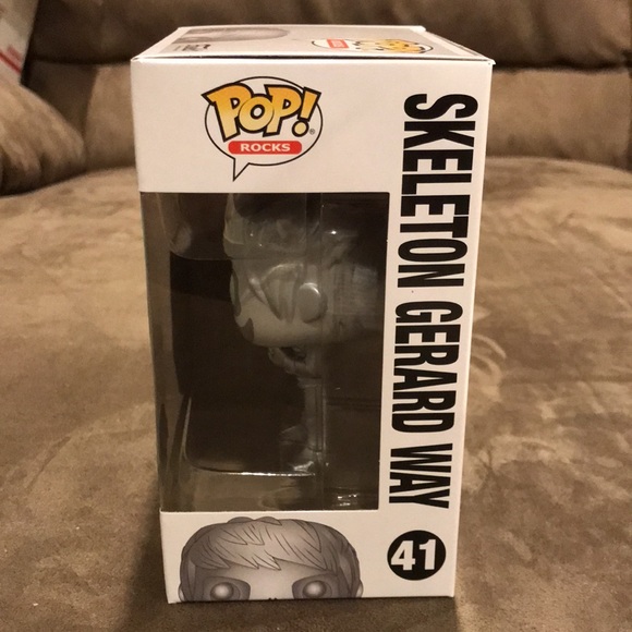 Platinum Skeleton Gerard Way Funko #41 - Picture 4 of 7